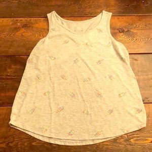 Justice popsicle sleeveless top